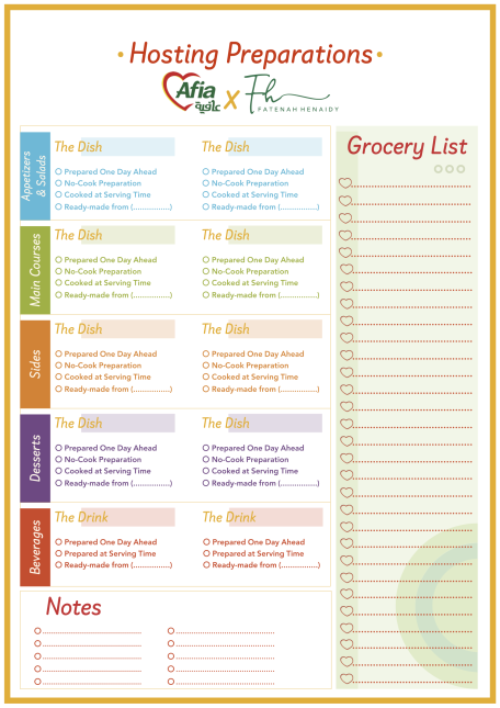 Hosting Preparations